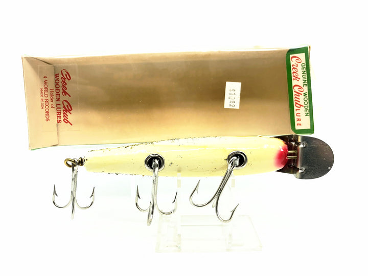 Creek Chub Snook Pikie 3400, Silver Flitter Color 3400W with Box