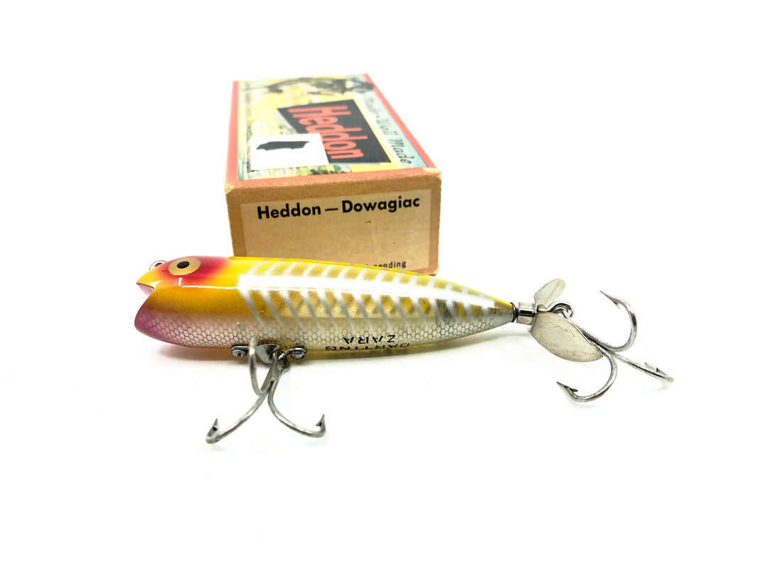 Heddon Spinning Darting Zara S9210, XRY Yellow Shore Minnow Color w/ Box & Insert