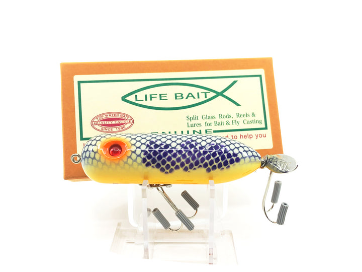 Life Bait Torpedo, Purple Snake Color with Box and Sticker