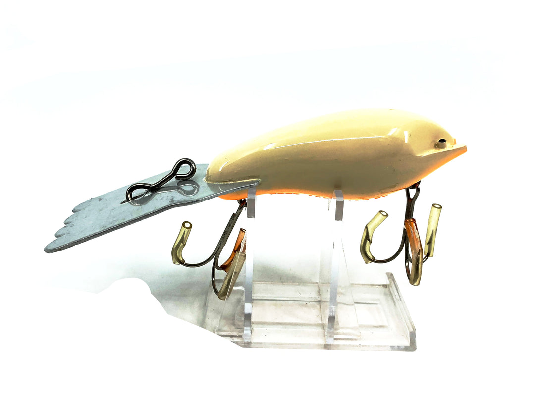 Arbogast G23 Mud Bug, #79 Bone/Small Orange Belly-Huge