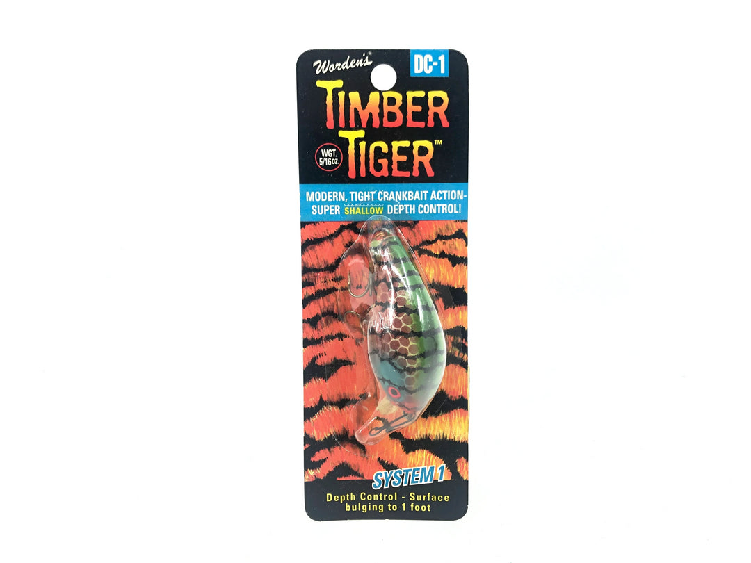 Timber Tiger Cub DC-1, #206 Rusty Craw Color on Card