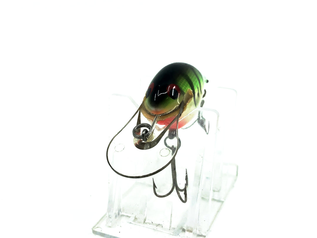 Lee Sisson Diving Little Ticker, Silver/Green/Black Ribs Color