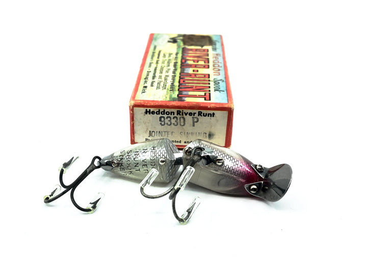 Heddon Jointed River Runt 9330-P, Shiner Color with Box