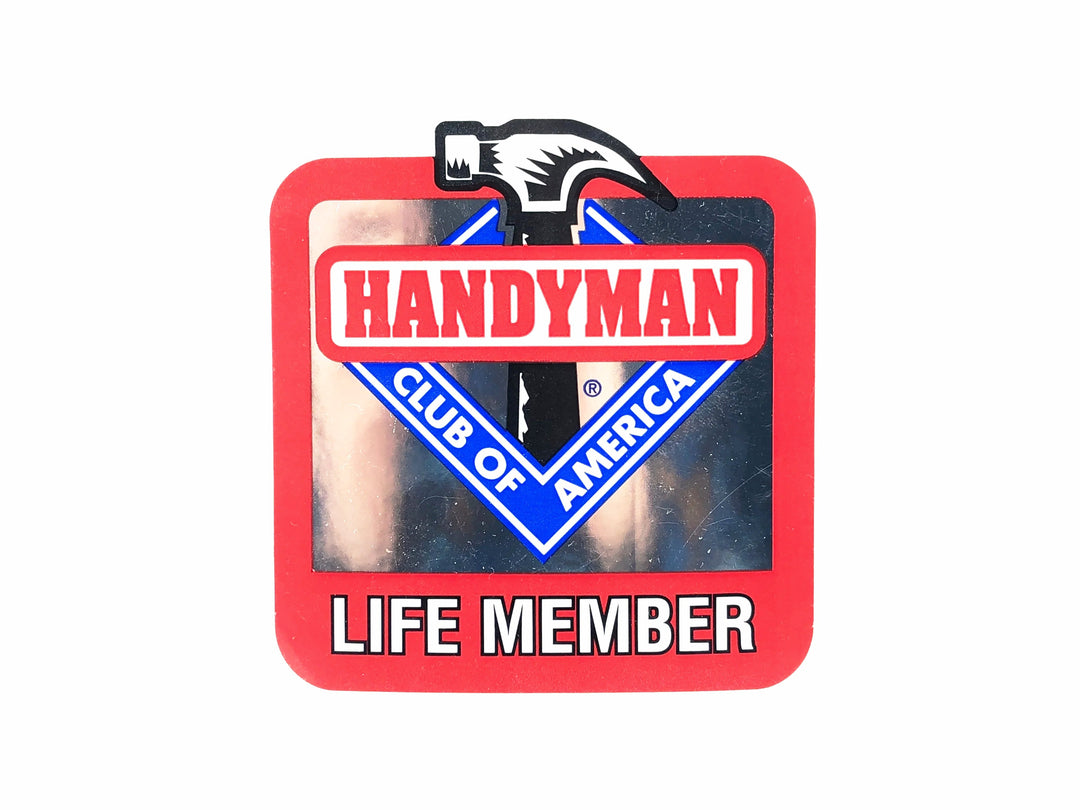 Club of America Handyman Life Member Sticker