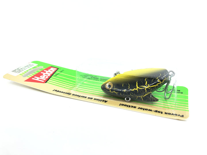 Heddon Super Sonic, YBC Yellow Black Crackle Back Color on Card Limited Edition