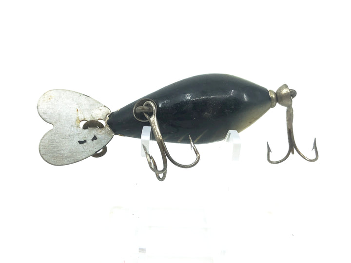 Whopper Stopper Back Runner, Black Shore Minnow Color