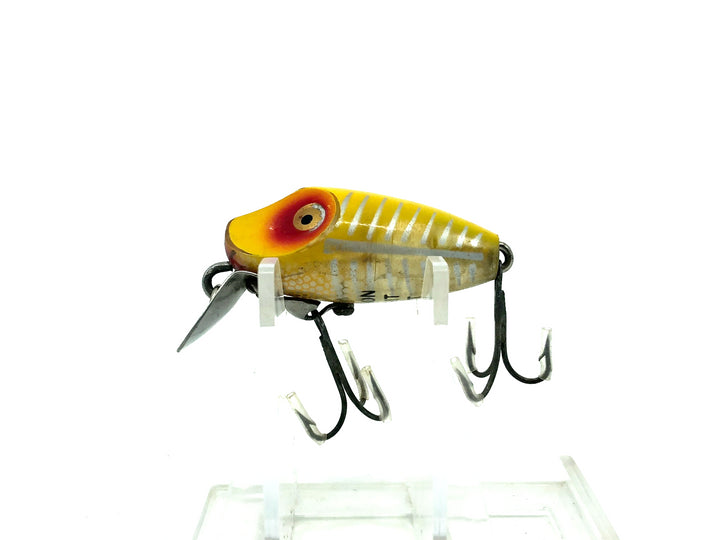 Heddon Midgit Digit River Runt Spook 9020, XRY Yellow Shore Minnow Color