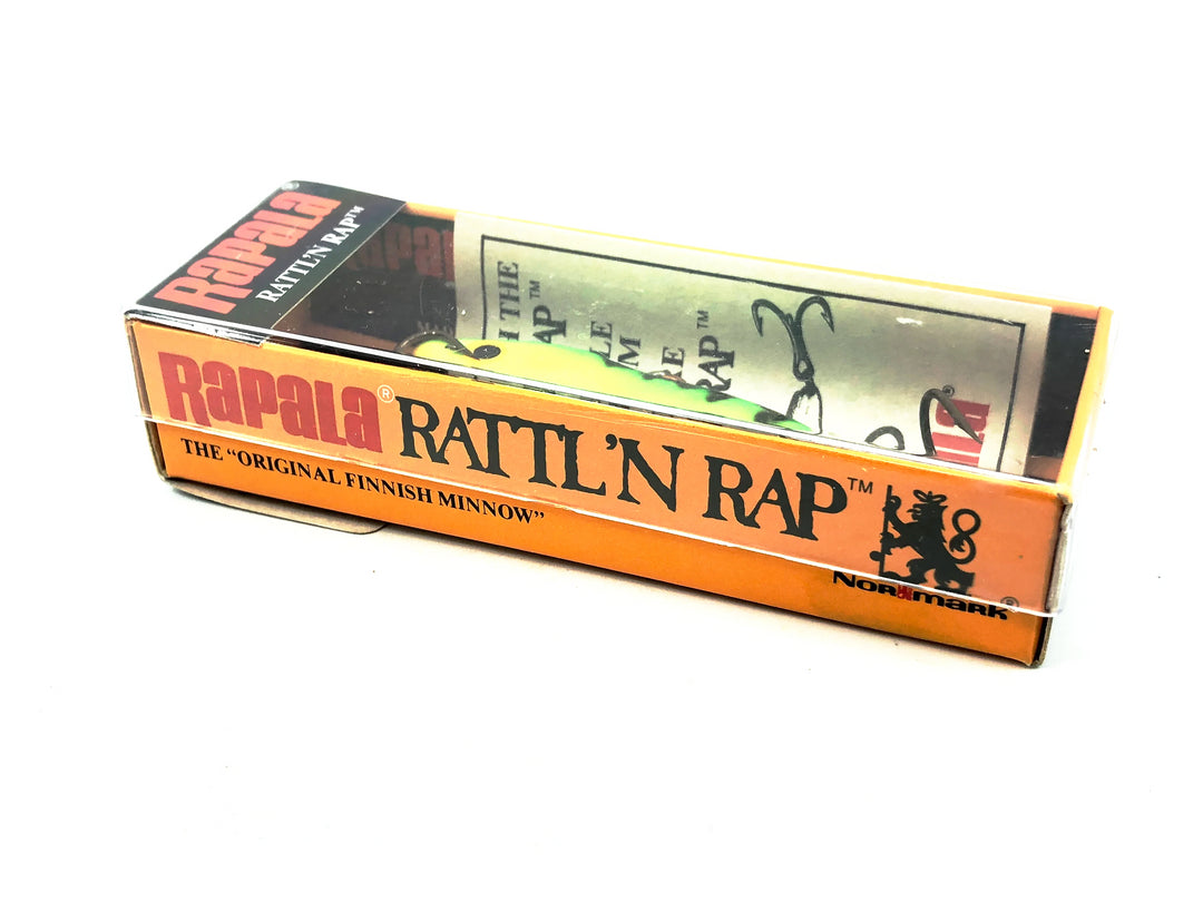 Rapala Rattlin' Rap RNR-7, FT Firetiger Color with Box - Vintage Color