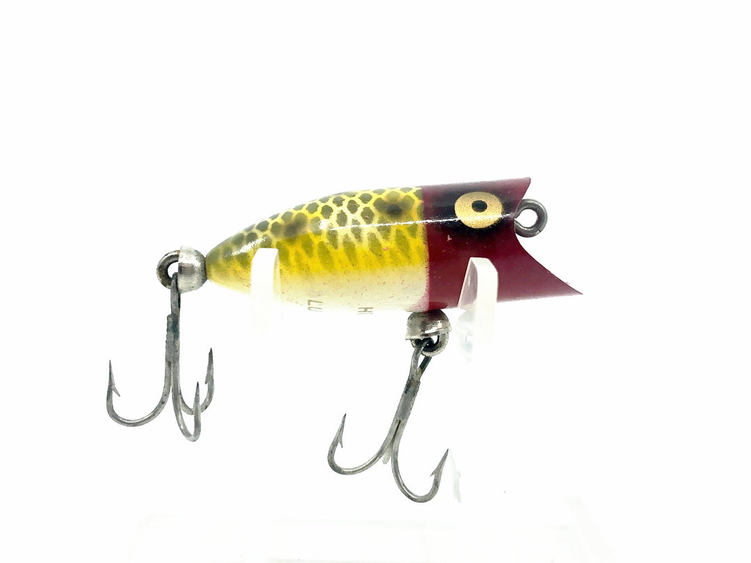 Heddon Tiny Lucky 13, JRH Frog/Red Head Color