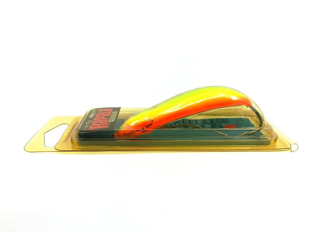 Rapala Minnow Spoon Weedless RMS-7, FT Fire Tiger Color on Card