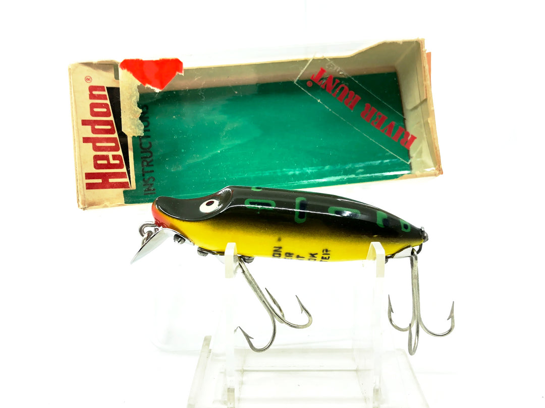 Heddon River Runt Spook Floater 9400, BF Bullfrog Color w/Box - Rare