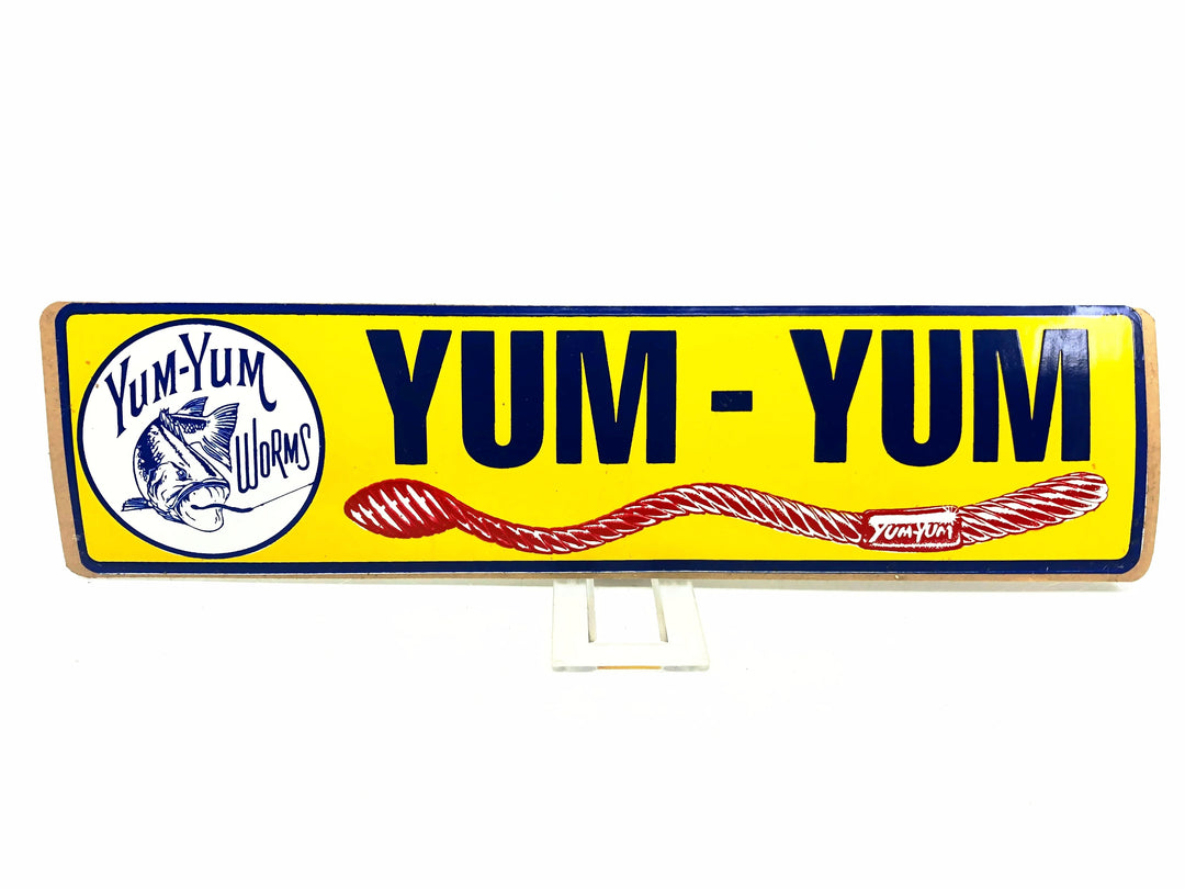 Yum Yum Worms Vintage Sticker