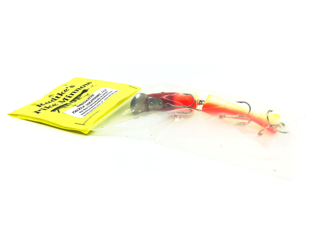 Radtke Pike Minnow, Parrot Color on Card