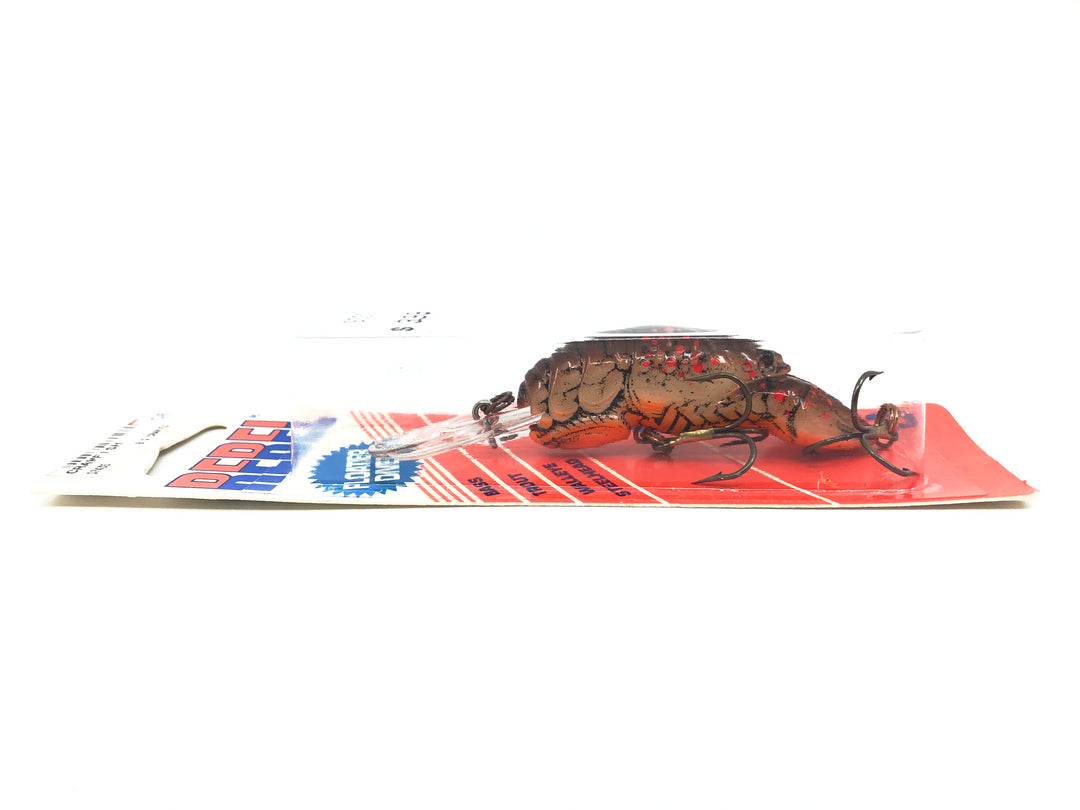 Rebel Big Craw, Cajun Crawfish Color on Card