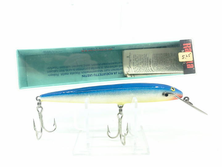 Rapala Silver Magnum Countdown CD-13 B-Mag, Blue Color with Box