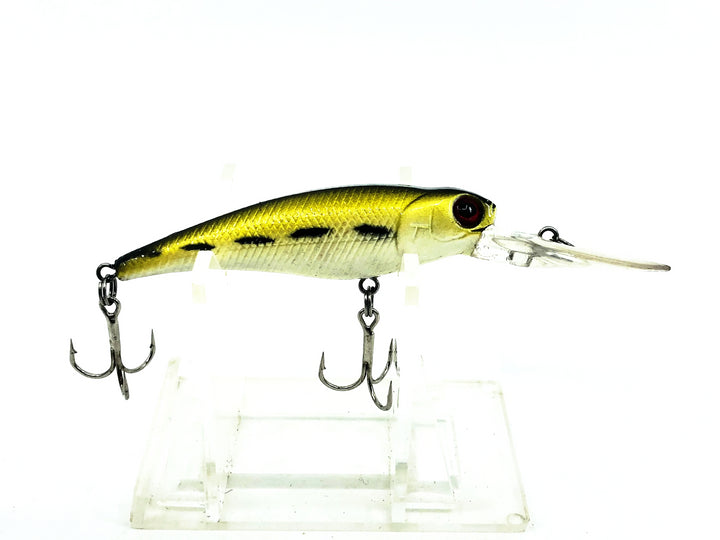 Medium Suspending Crankbait, Green/Black Dash Color