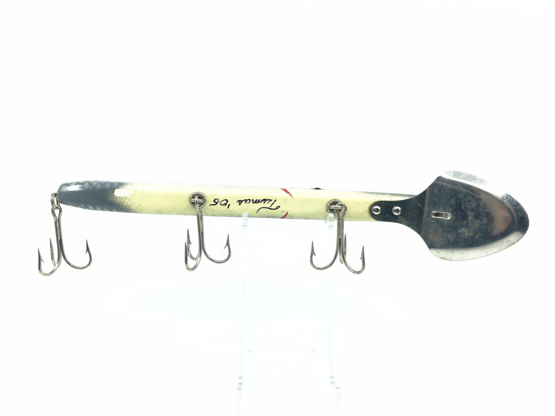 Alzbaits Straight Pikie Musky Lure, Shad Scale Color - Signed, 2005