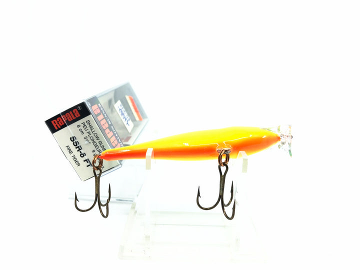 Rapala Shallow Shad Rap SSR-8, FT Firetiger Color w/Box