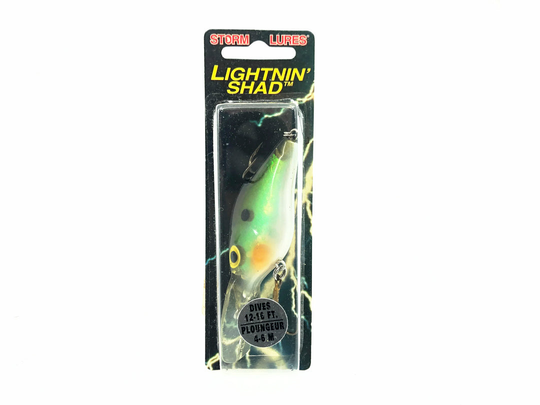 Storm Deep Lightnin' Shad DAL220, Perch Color on Card