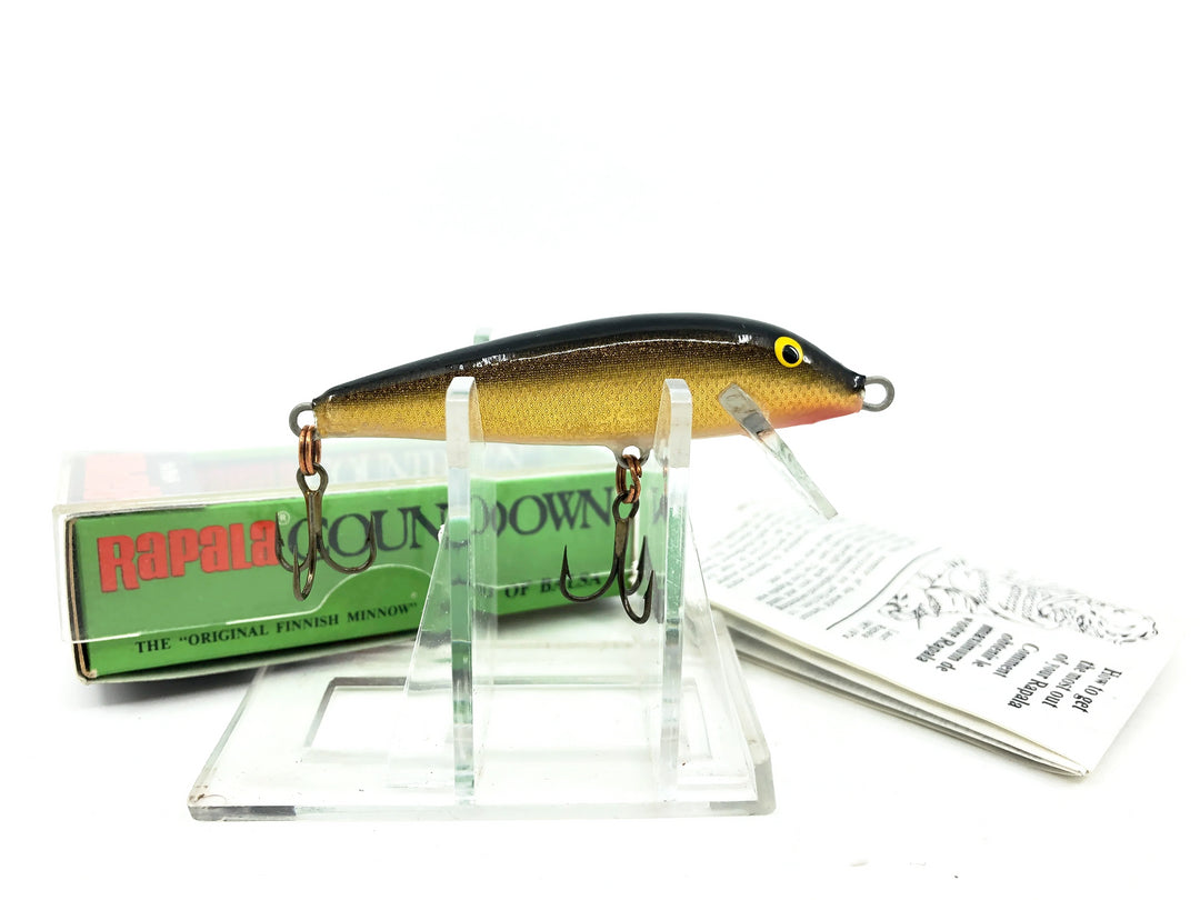 Rapala Countdown CD-7, G Gold Color with Box