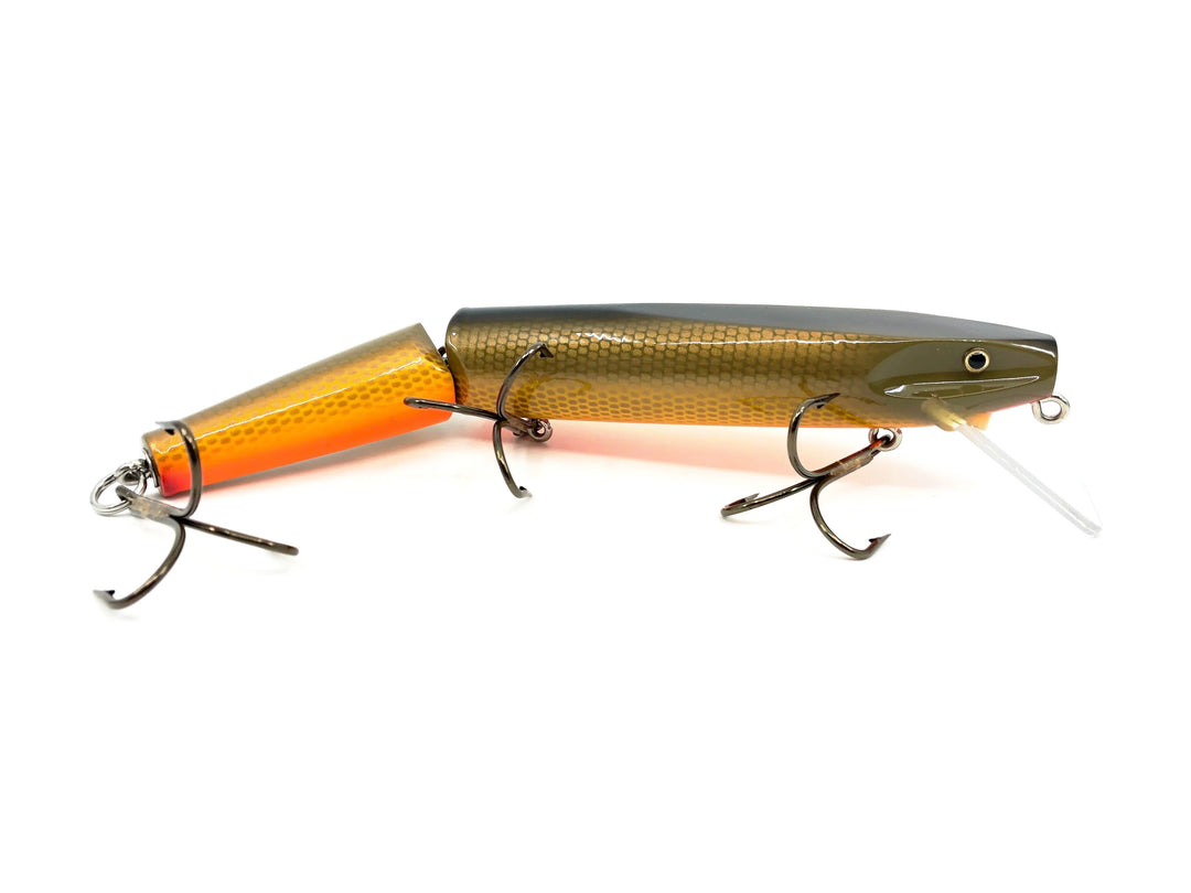 Wiley 9" Jointed Musky King Jointed, Niagara Walleye Color