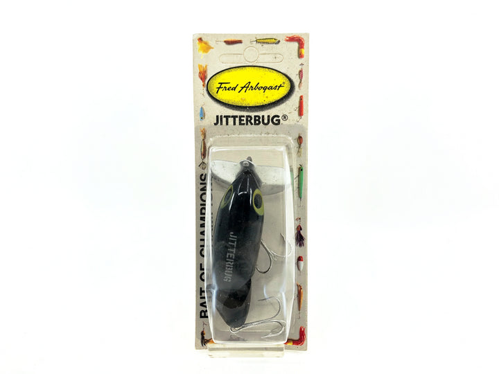 Arbogast Jointed Jitterbug, Black Color on Card