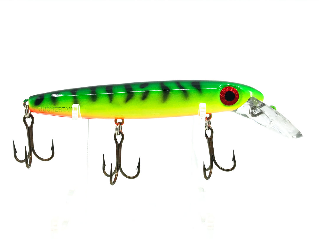 Joe Bucher Tackle Co. Buchertail Depth Raider 6", Firetiger Color