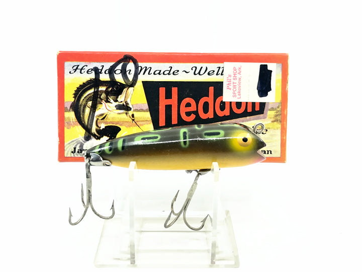 Heddon Spinning Darting Zara 9210, BF Bullfrog Color w/ Box & Insert