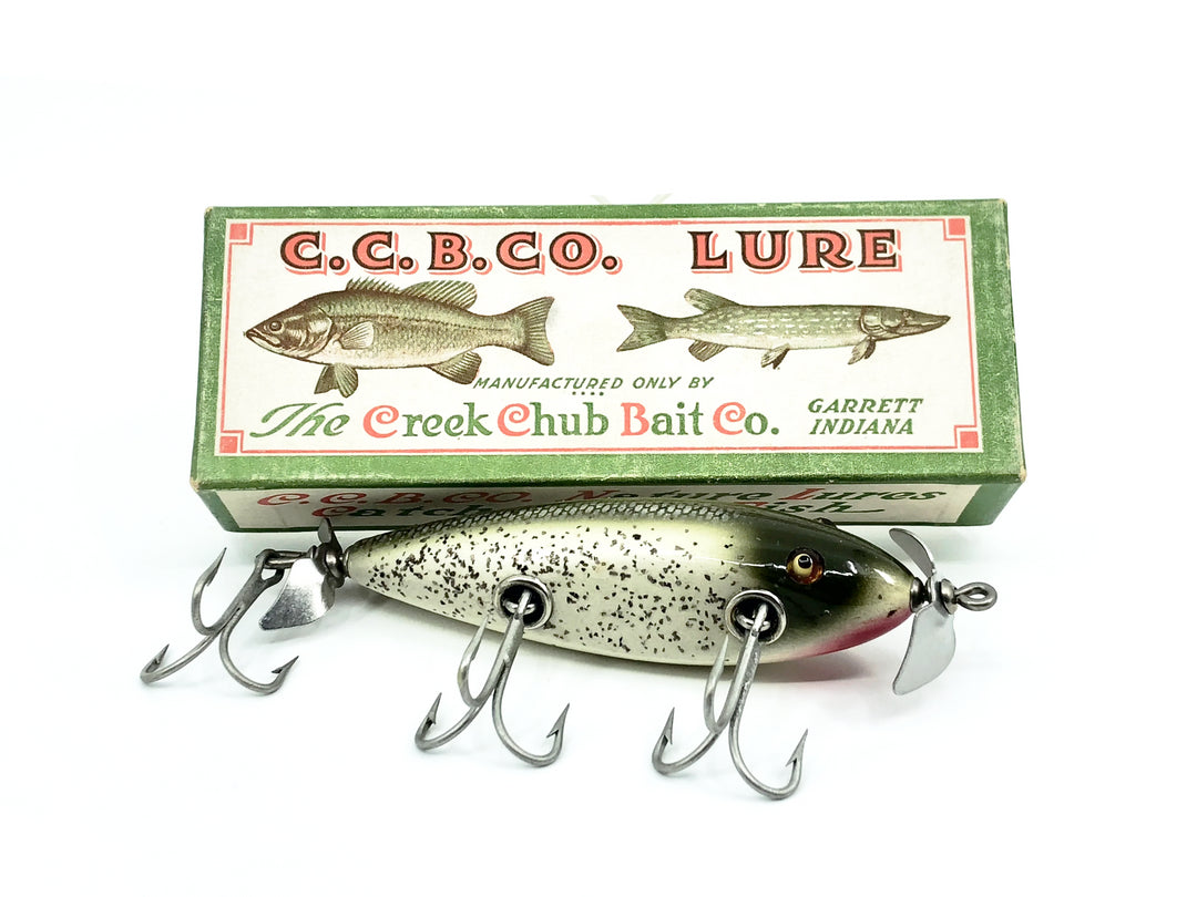 Creek Chub Injured Minnow 1500 Silver Flash 1518 Color with Box