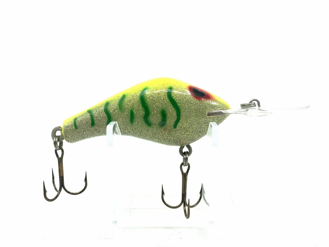 Poe's Super Cedar Series 400, Color #83 Chartreuse/Hot Silver/Green Tiger