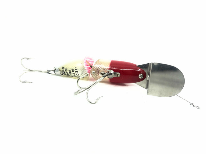 Heddon River Runt Spook Jointed Go-Deeper D-9430 RH Red Head/White Color