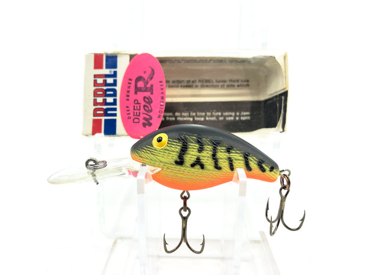 Rebel Deep Wee R, OCS Chartreuse/Black Stripes/Orange Belly Color w/Box