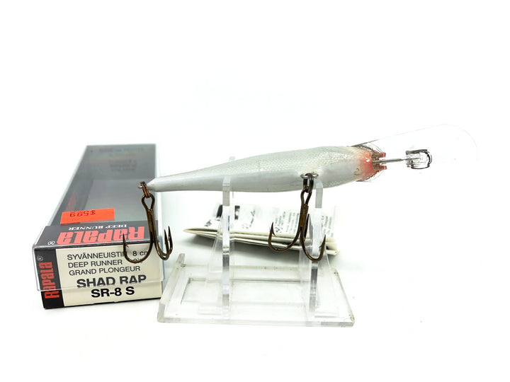 Rapala Shad Rap Deep Runner SR-8 S, Silver Color with Box