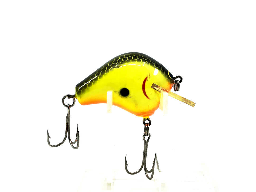 Vintage Bagley Balsa B1 BB1-09, Black on Chartreuse Color