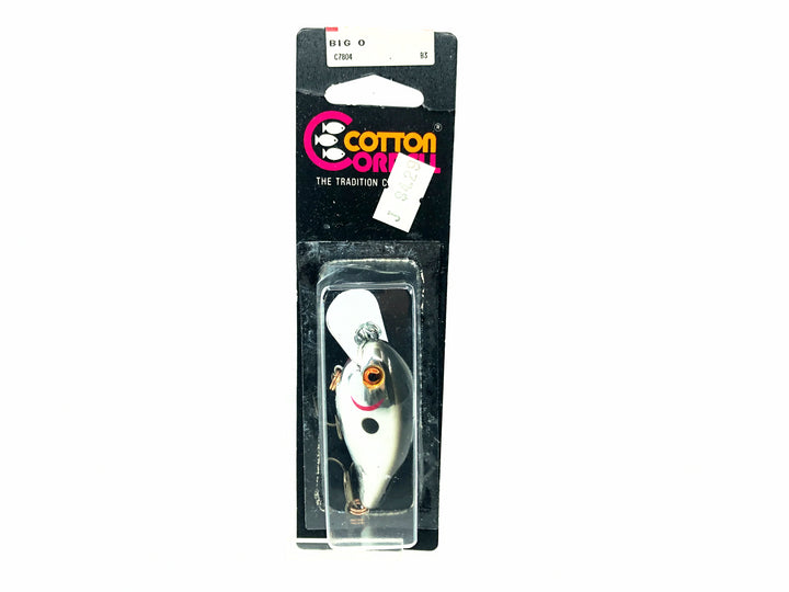 Cotton Cordell 7800 Big-O, 7804 Chrome/Black Back Color on Card