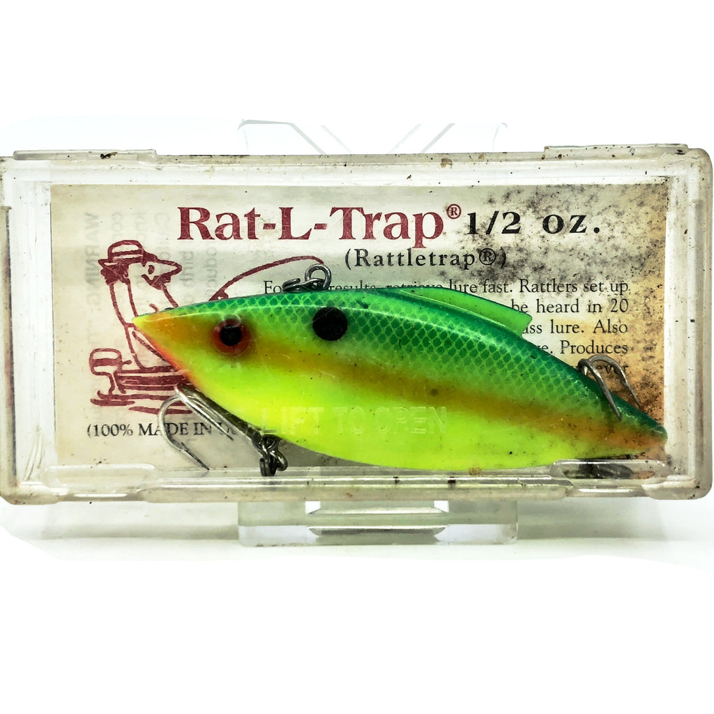 Bill Lewis Rat-L-Trap, #56 Watermelon Color with Box – My Bait Shop, LLC