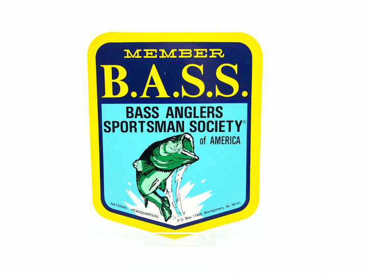 B.A.S.S Member Vintage Sticker