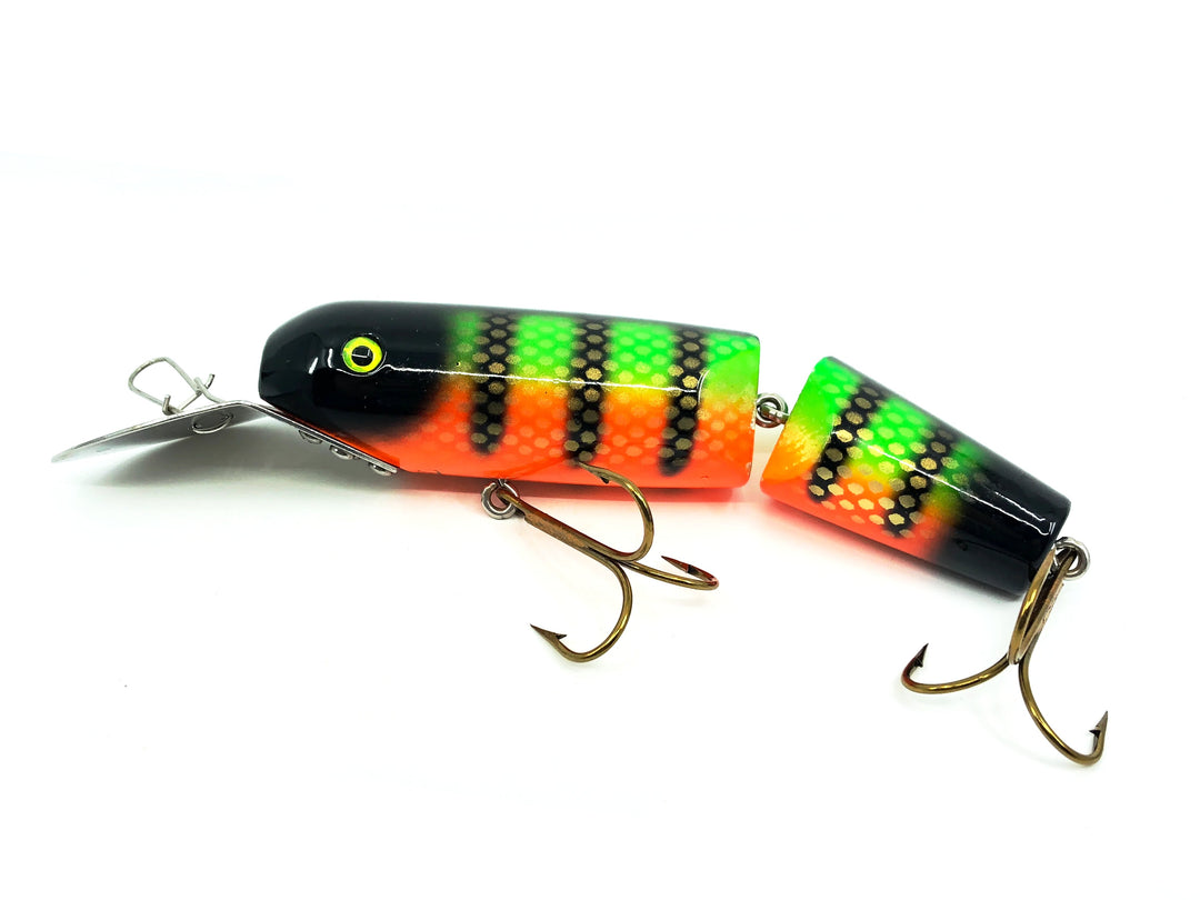 Leo-Lure, Leo-Musky Dawg, Custom Color, Special Flo. Okoboji Perch Color