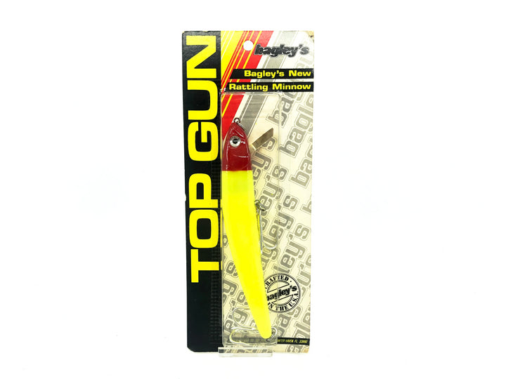 Bagley TG6 Top Gun 6, RHY Red Head/Yellow Color, New on Card