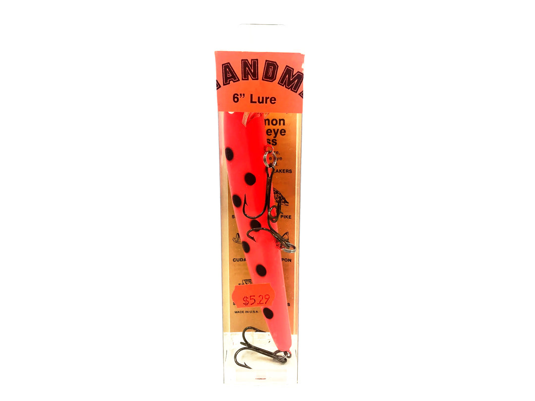 Grandma Classic 6", Fluorescent Orange/Black Dots Color w/Box - Discontinued Color