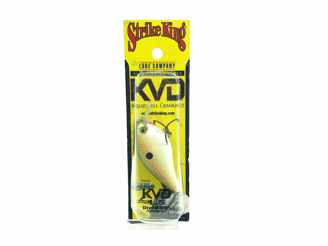 Strike King KVD Squarebill 1.5 Crankbait, Tennessee Shad Color New on Card