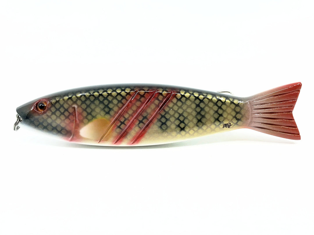 Chautauqua Deluxe Injured Minnow, Smallmouth Bass Color