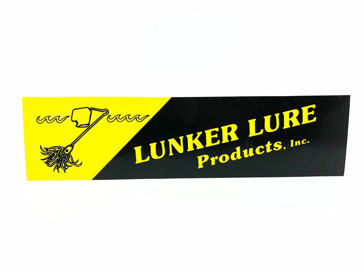 Lunker Lure Products Vintage Sticker/Decal