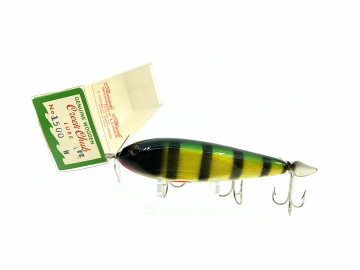 Creek Chub 1500 Injured Minnow, PE Perch Color w/Box