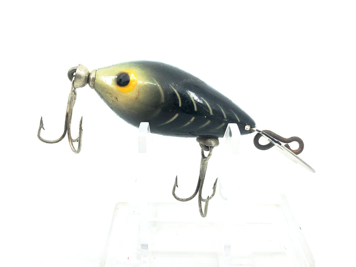 Whopper Stopper Back Runner, Black Shore Minnow Color