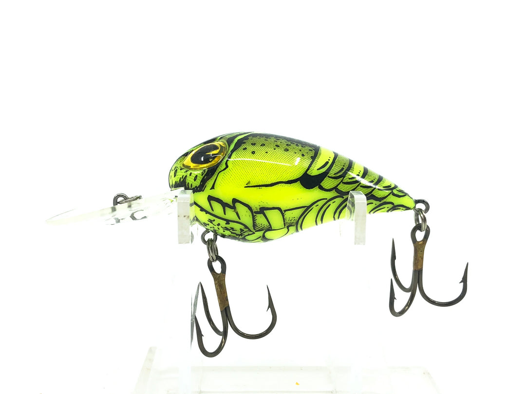 Cordell Wiggle-O, Chartreuse Crawdad Color