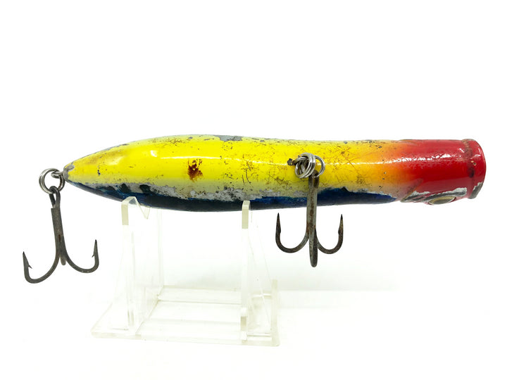 6 Pin Popper Type Lure, Clown Color