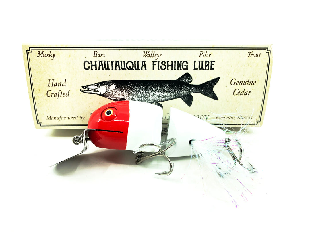 Chautauqua Jointed Dingbat, Classic Red & White Color