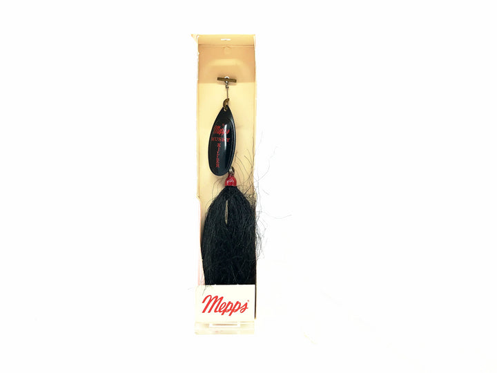 Mepps Musky Killer, Black Blade/Black Bucktail Color w/Box