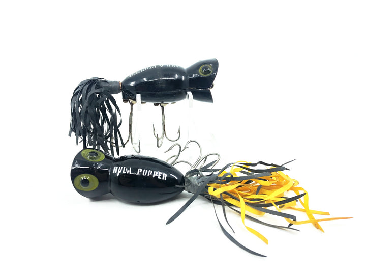 Arbogast Hula Popper Vintage Black Combo